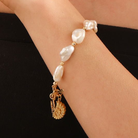 Baroque Pearl Bracelet