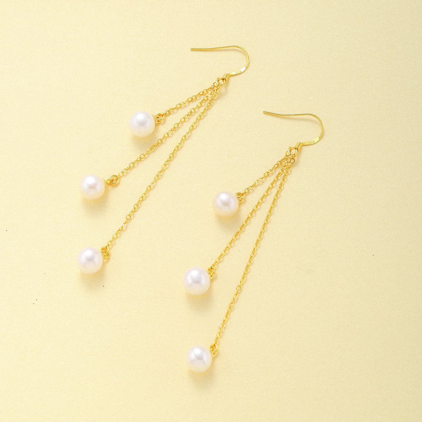 Tassel Pearl Earrings