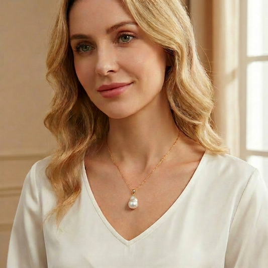Baroque Pearl Necklace