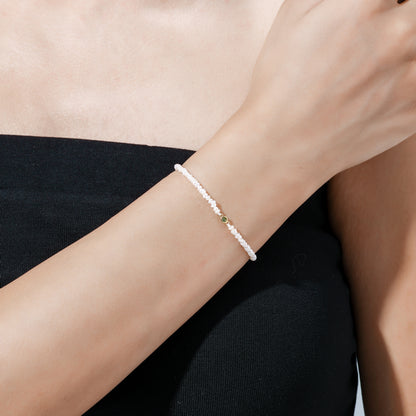 Small Pearl Bead Bracelet