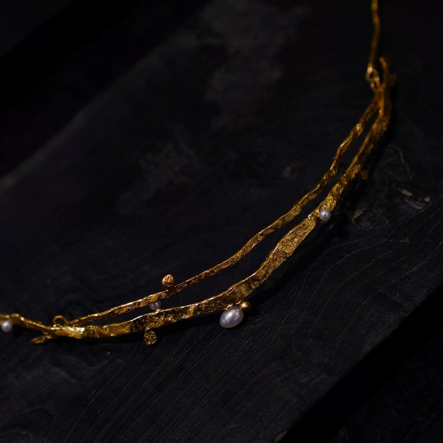 Branch Pearl Necklace