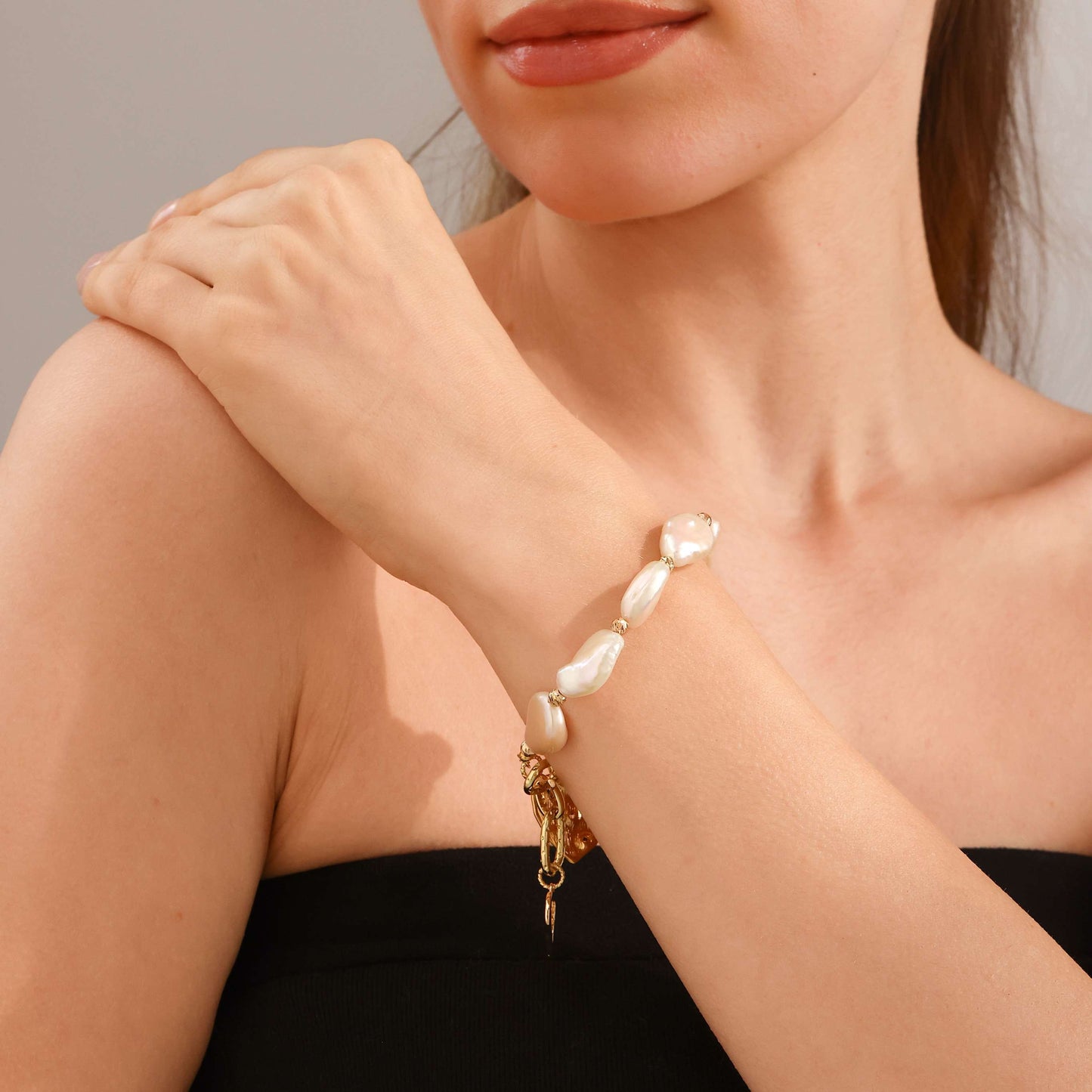 Baroque Pearl Bracelet