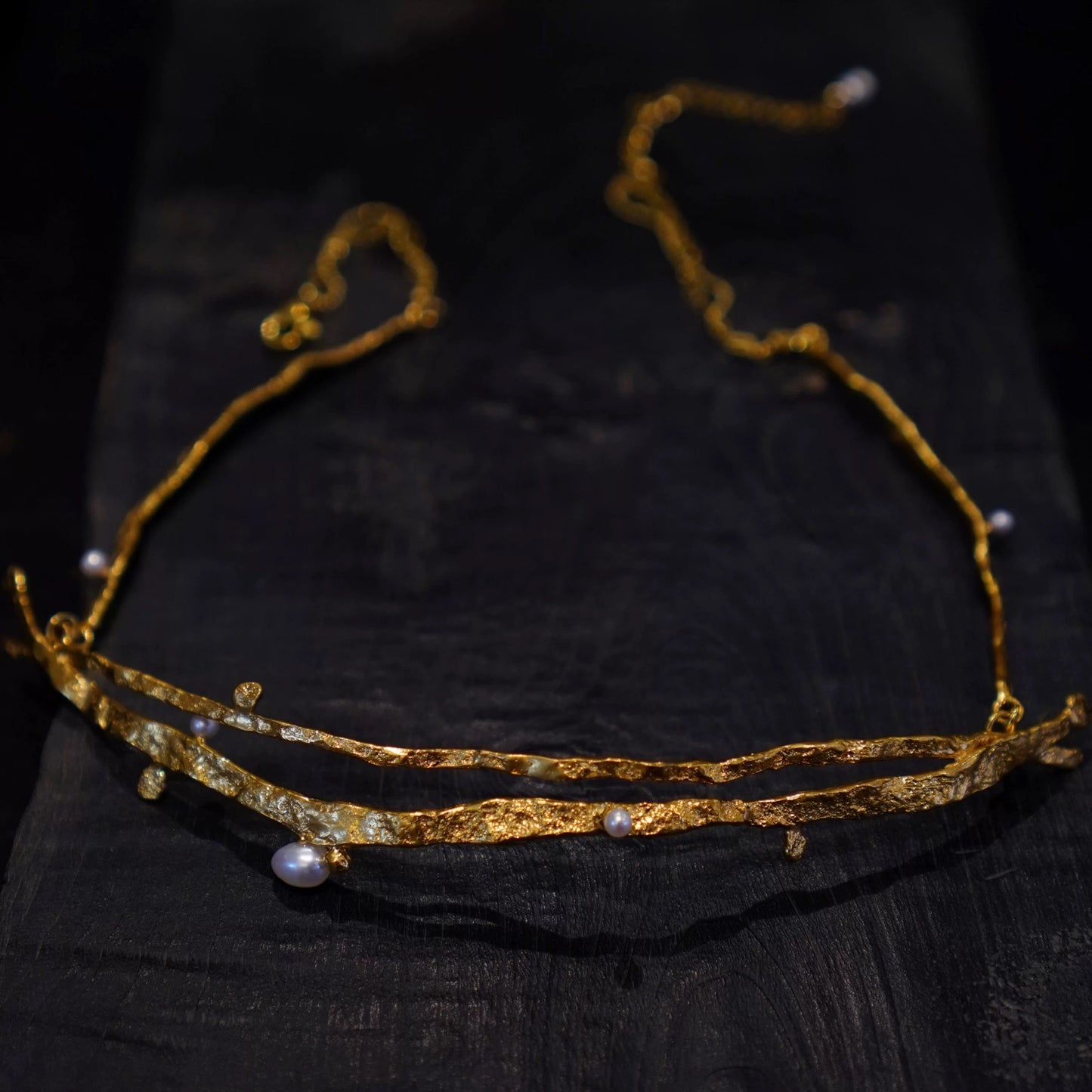 Branch Pearl Necklace