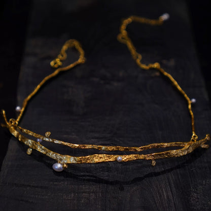 Branch Pearl Necklace