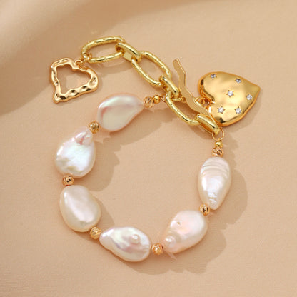Baroque Pearl Bracelet