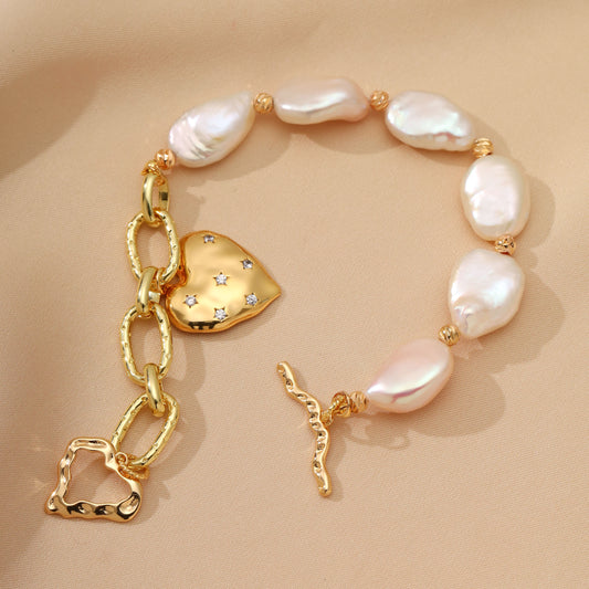 Baroque Pearl Bracelet