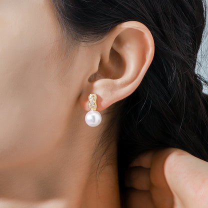 Elegant Pearl Earrings