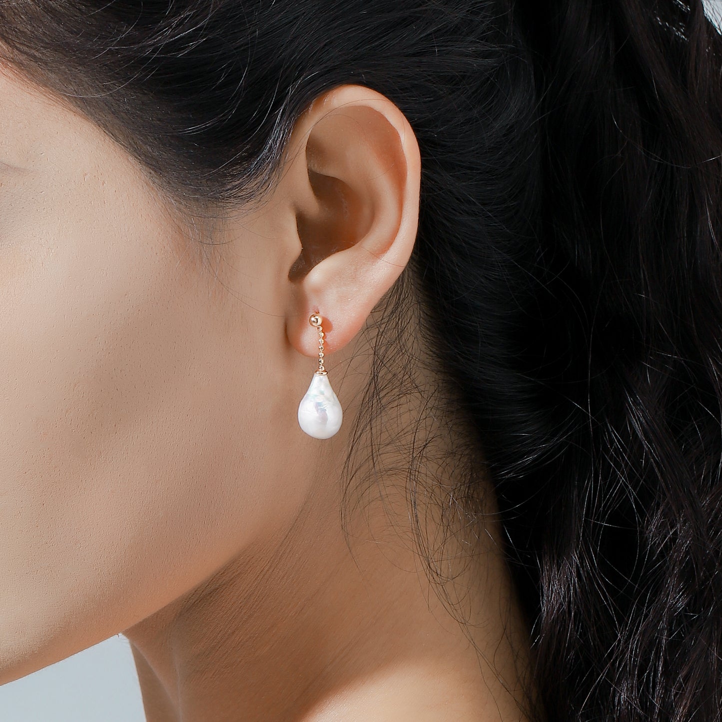 Pearl Teardrop Earrings