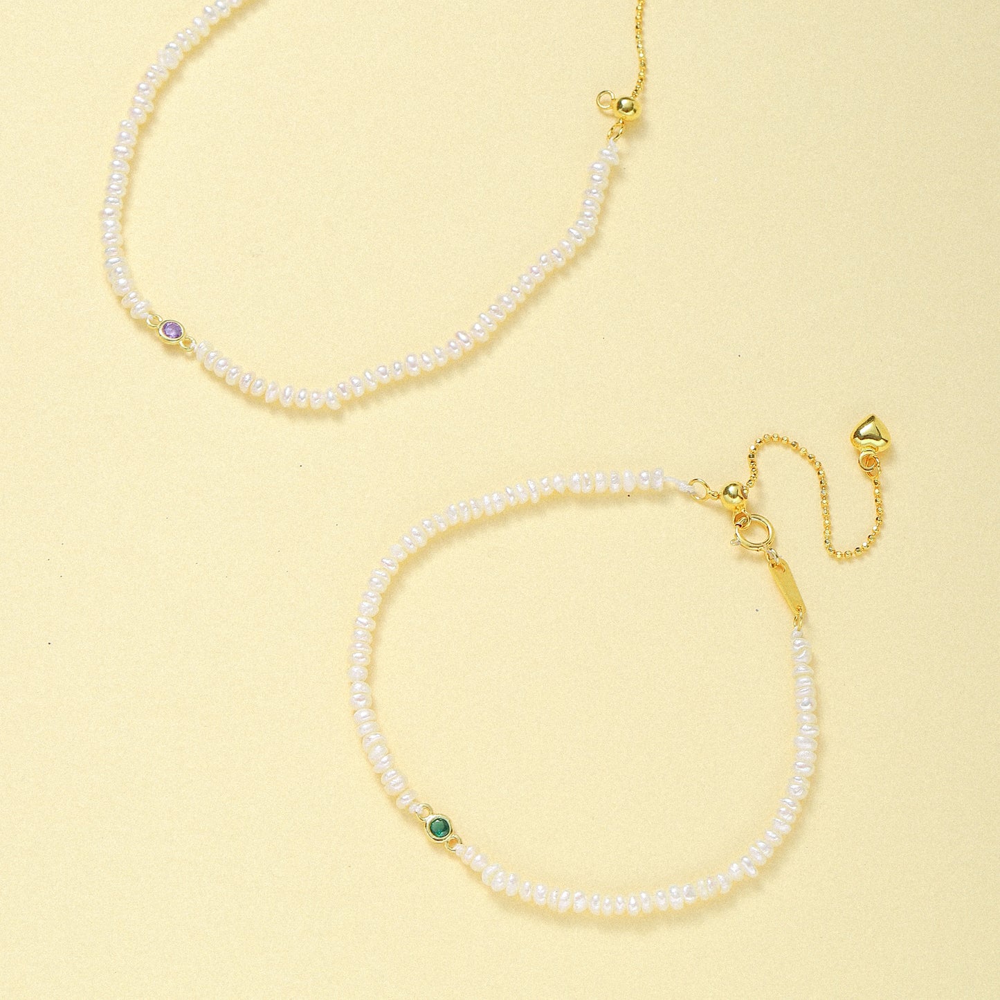 Small Pearl Bead Bracelet