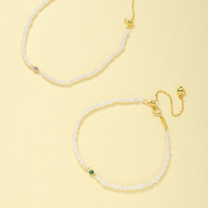 Small Pearl Bead Bracelet