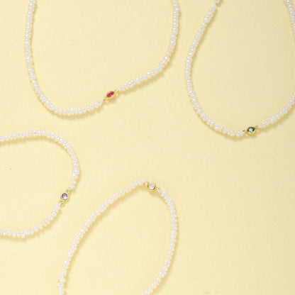 Small Pearl Bead Bracelet