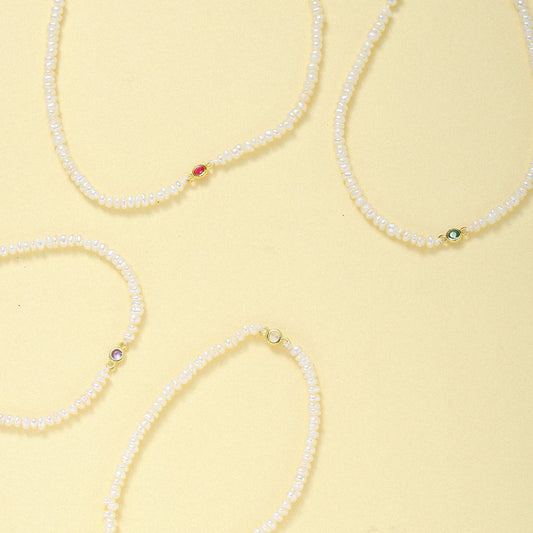 Small Pearl Bead Bracelet