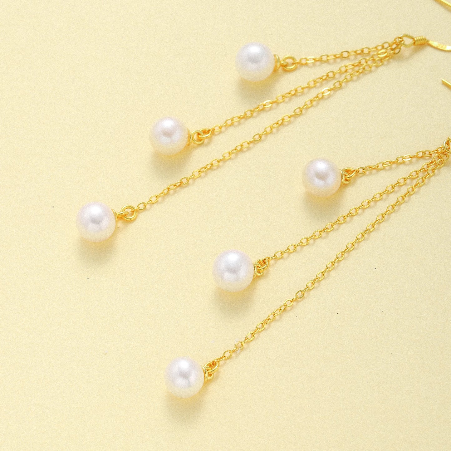 Tassel Pearl Earrings