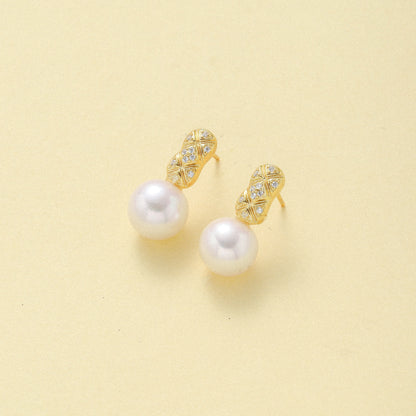 Elegant Pearl Earrings