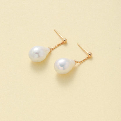 Pearl Teardrop Earrings
