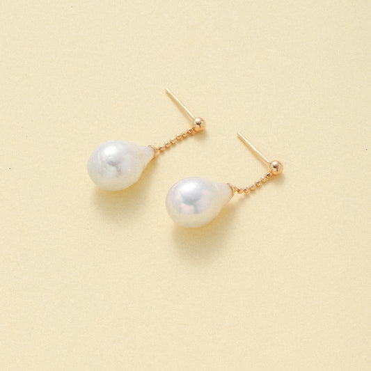 Pearl Teardrop Earrings